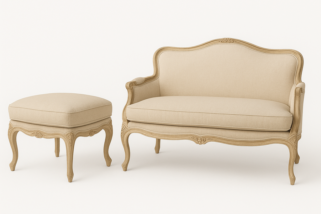 Amelia - Two-Seater with Stool